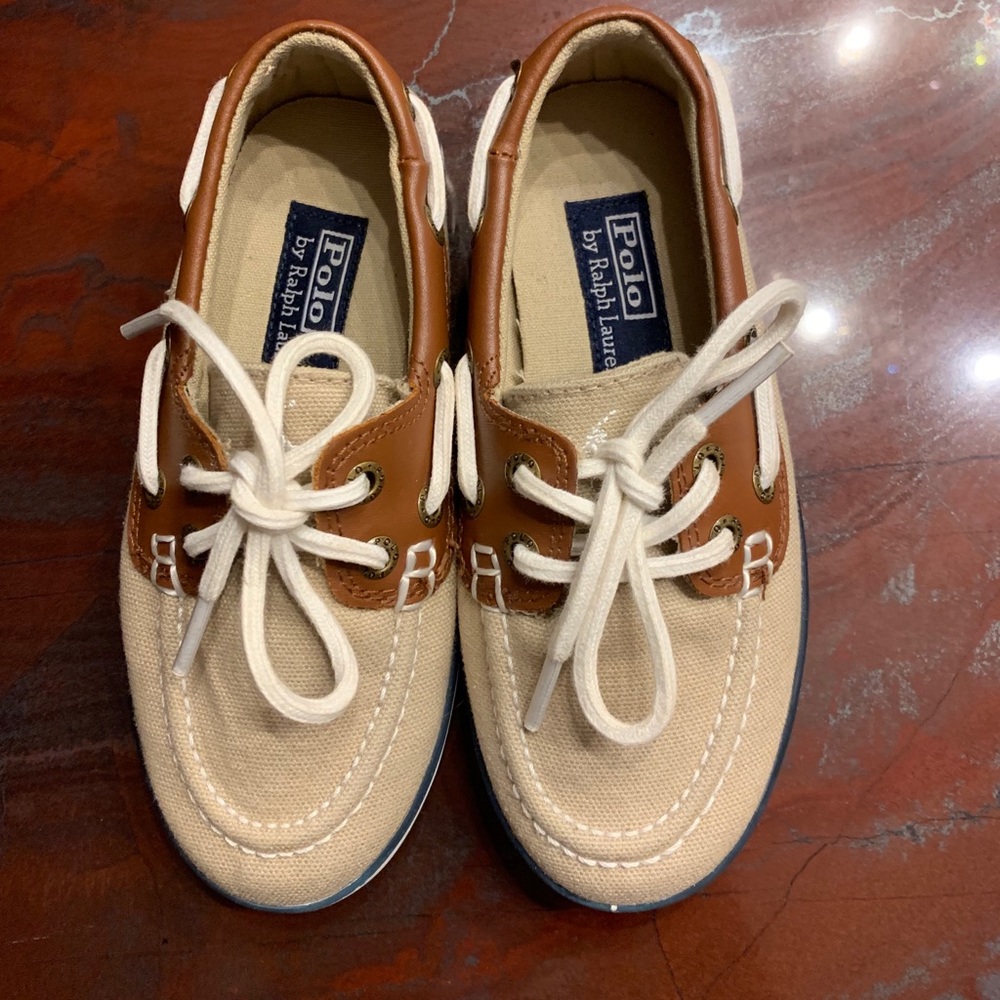 Toddler shoes polo by Ralph Lauren 10.5 toddler
